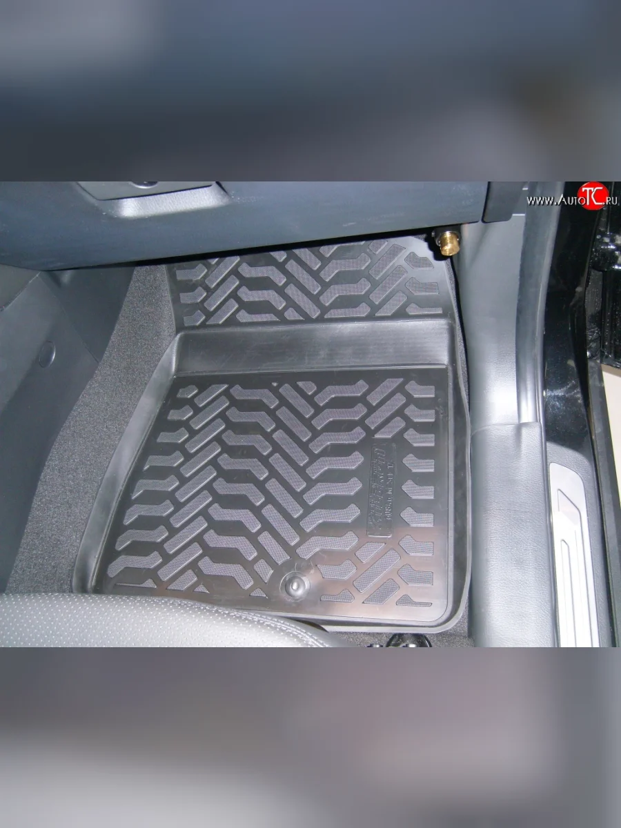 Коврики в салон Aileron 4 шт. (полиуретан) KIA Sorento XM рестайлинг (2012-2015)  в Керчи Республика Крым