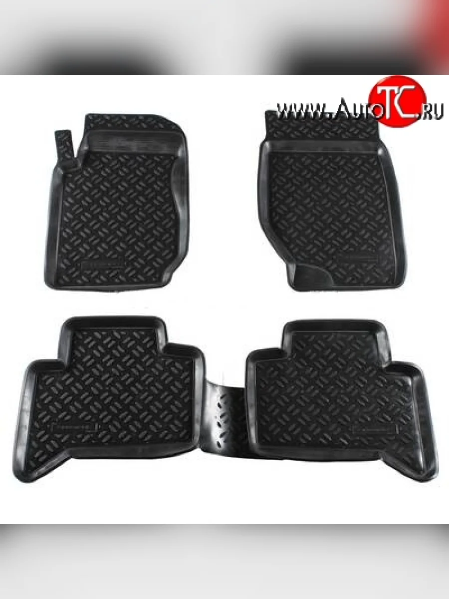 Комплект ковриков в салон Aileron 4 шт. (полиуретан)  KIA Sportage (1993-2006) 1 JA  в Керчи Республика Крым