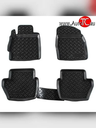 Комплект ковриков в салон Aileron 4 шт. (полиуретан) Mazda Demio 3 DE дорестайлинг (2007-2011)