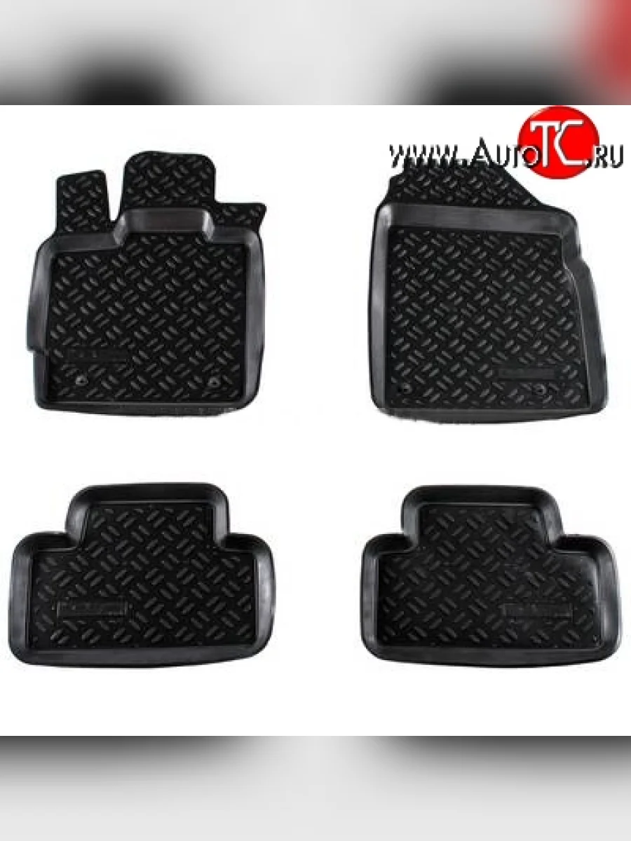 Комплект ковриков в салон Aileron 4 шт. (полиуретан) Mazda CX-7 ER дорестайлинг (2006-2010)  с доставкой в г. Керчь