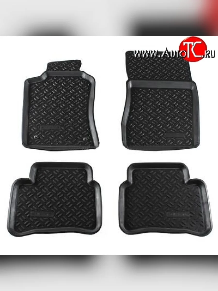 Комплект ковриков в салон Aileron 4 шт. (полиуретан) Mercedes-Benz CLS class C219 (2004-2011)  в Керчи Республика Крым