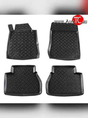 Комплект ковриков в салон Aileron 4 шт. (полиуретан) Mercedes-Benz E-Class W210 универсал рестайлинг (1999-2003)