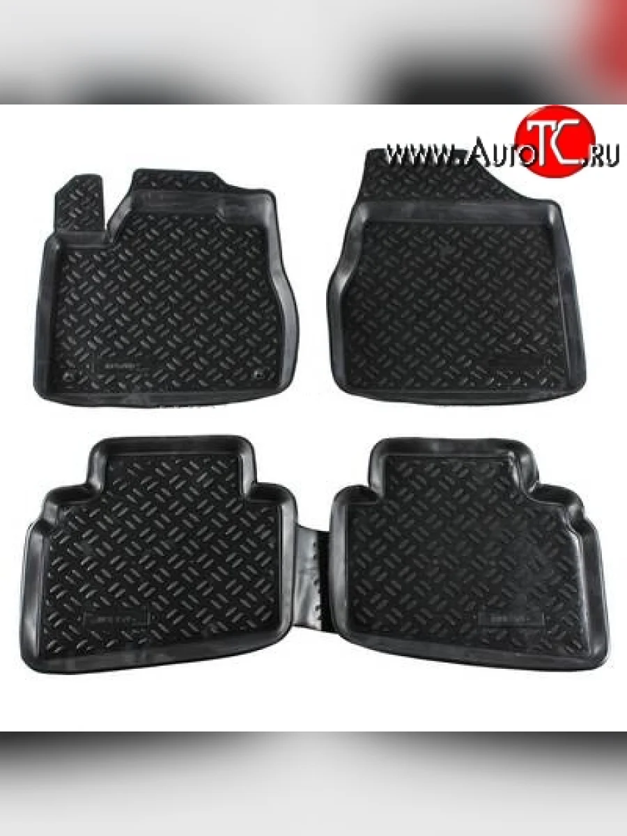 Комплект ковриков в салон Aileron 4 шт. (полиуретан) Nissan Murano 1 Z50 (2002-2009)  с доставкой в г. Керчь