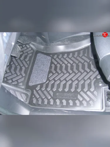 Комплект ковриков в салон Aileron 4 шт. (полиуретан, 3D с подпятником)  Комплект ковриков в салон Aileron 4 шт. (полиуретан, 3D с подпятником)