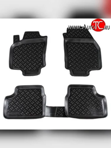 Комплект ковриков в салон Aileron 4 шт. (полиуретан)  Комплект ковриков в салон Aileron 4 шт. (полиуретан)