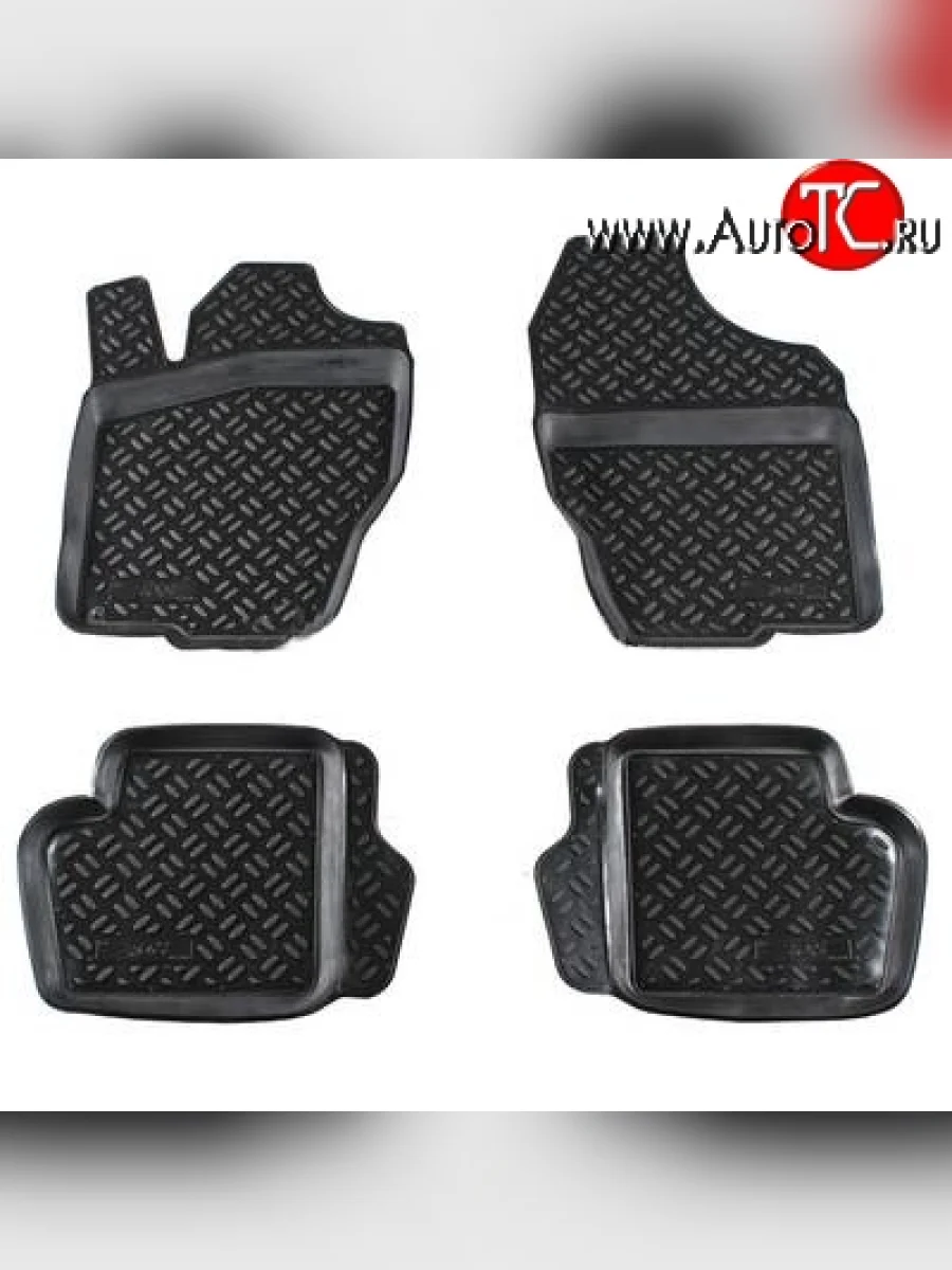 Комплект ковриков в салон Aileron 4 шт. (полиуретан) Peugeot 308 T7 универсал дорестайлинг (2007-2011)  с доставкой в г. Керчь