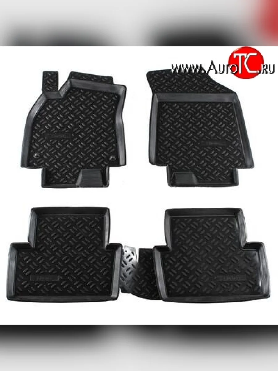 Комплект ковриков в салон Aileron 4 шт. (полиуретан) Renault Fluence дорестайлинг (2010-2012)  с доставкой в г. Керчь