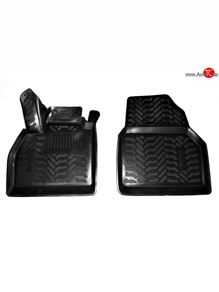 Коврики в салон Aileron 2 шт. (полиуретан, передние) Renault Kangoo KW0 дорестайлинг (2008-2013)  в Керчи Республика Крым