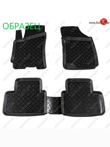 Коврики в салон Aileron 4 шт. (полиуретан) Renault Sandero Stepway (BS) (2010-2014)