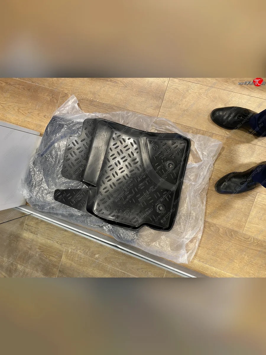 Коврики в салон Aileron 4 шт. (полиуретан) Toyota Auris E180 хэтчбэк 5 дв. дорестайлинг (2012-2016)  в Перми Пермском крае