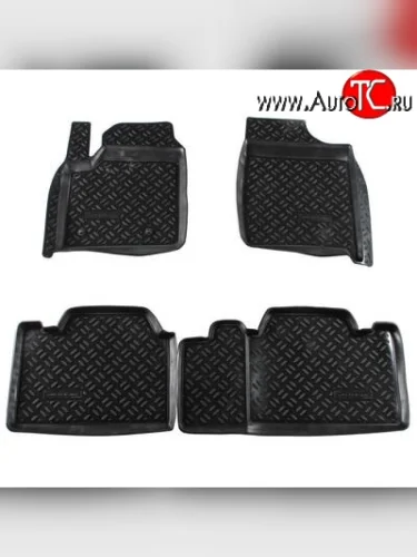 Комплект ковриков в салон Aileron 4 шт. (полиуретан) Toyota Ipsum ACM20 дорестайлинг (2001-2003)