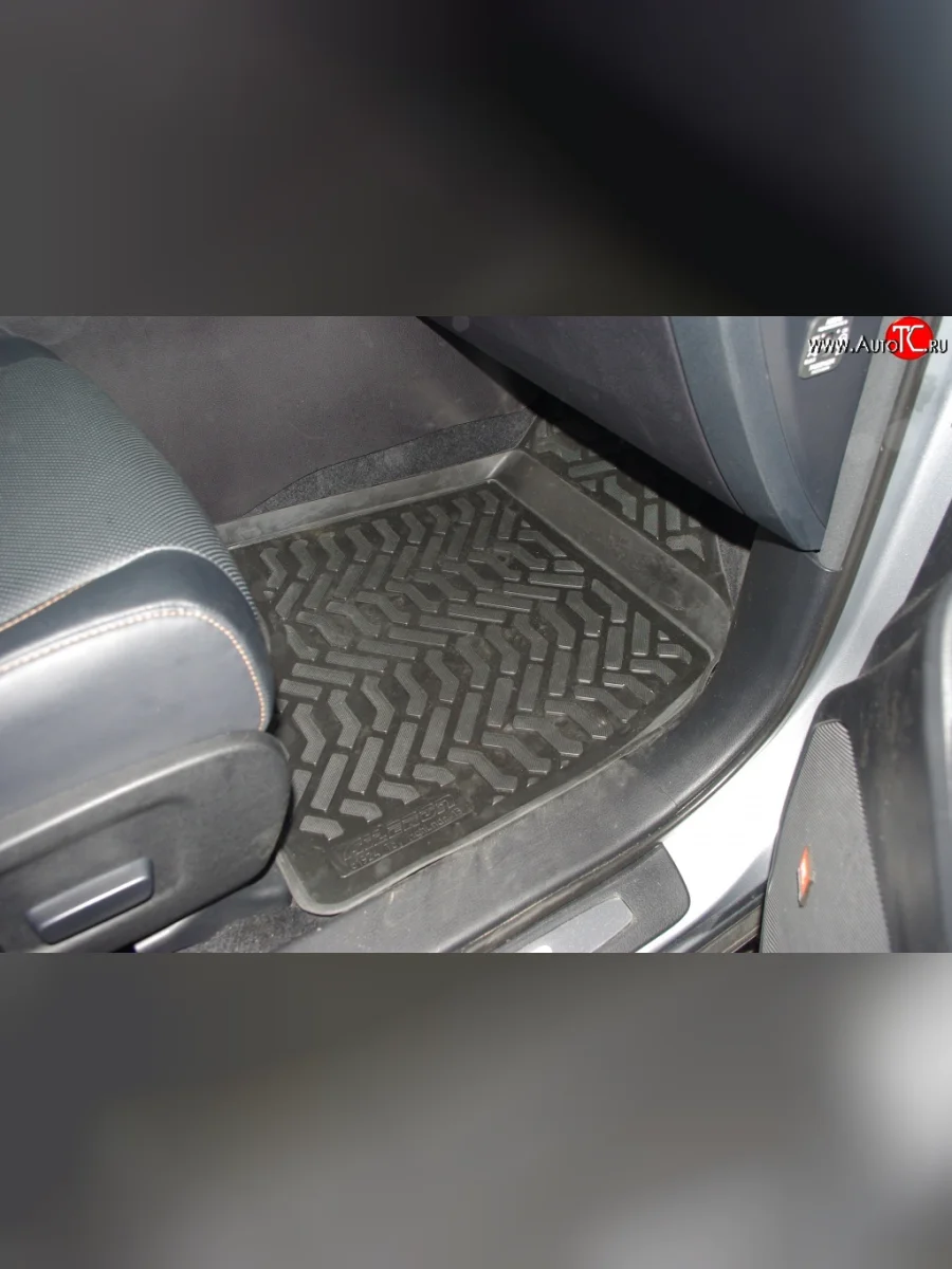 Коврики в салон (5 мест) Aileron 4 шт. (полиуретан)  Toyota Highlander (2013-2017) XU50  в Керчи Республика Крым