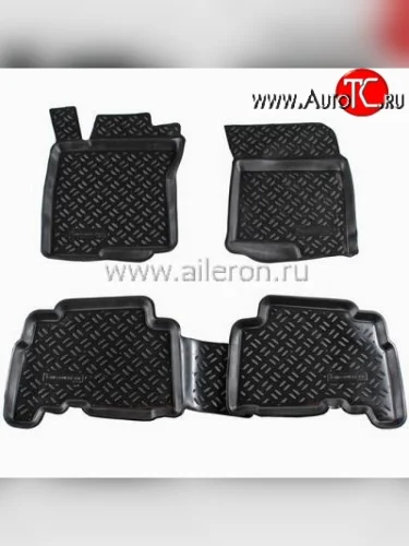 Коврики в салон Aileron 4 шт. (полиуретан) Lexus GX460 J150 дорестайлинг (2009-2013)
