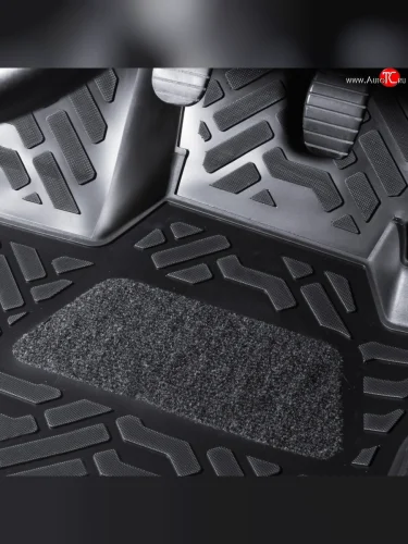 Коврики в салон (5 мест) Aileron 4 шт. (полиуретан) Toyota Land Cruiser 200 2-ой рестайлинг (2015-2021)