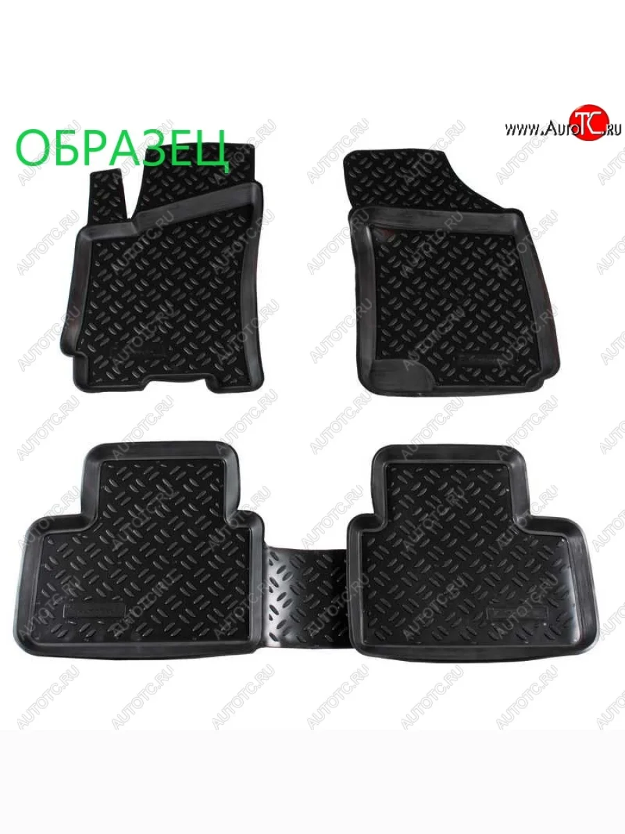 Коврики в салон (рестайлинг) Aileron 4 шт. (полиуретан) Toyota Venza GV10 рестайлинг (2012-2016)  в Перми Пермском крае