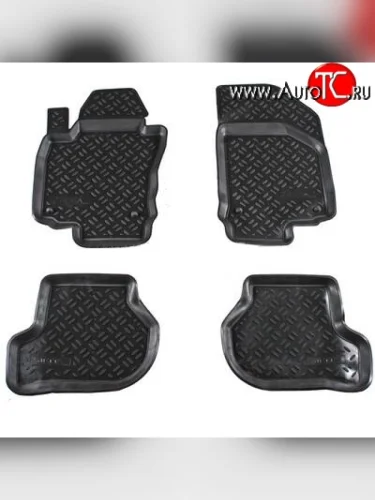 Комплект ковриков в салон Aileron 4 шт. (полиуретан) Volkswagen Jetta A5 седан (2005-2011)