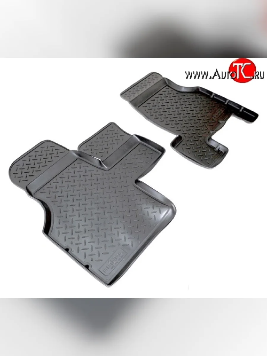 Коврики в салон Aileron 2 шт. (полиуретан) Volkswagen Caravelle T4 рестайлинг (1995-2003)  в Перми Пермском крае