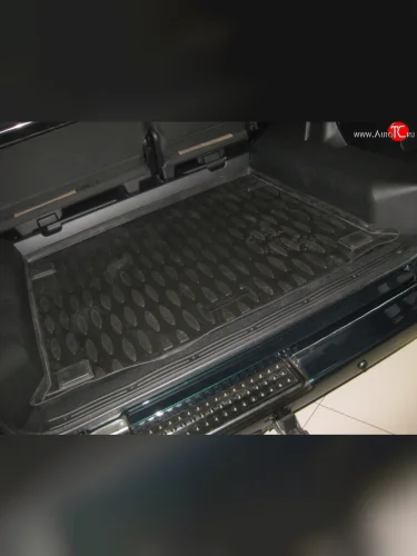 Коврик в багажник Aileron (полиуретан) Уаз Патриот 3163 5-дв. 1-ый рестайлинг (2014-2016)