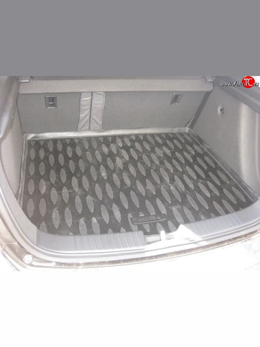 Коврик в багажник Aileron (полиуретан) Chevrolet Cruze J305 хэтчбек дорестайлинг (2009-2012)  в Самаре Самарской области