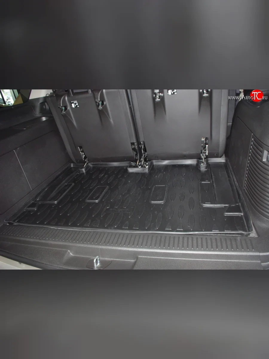 Коврик в багажник (7 мест) Aileron (полиуретан)  Chevrolet Tahoe (2006-2013) GMT900  в Керчи Республика Крым