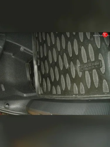 Коврик в багажник L (седан, 2 кармана) Aileron (полиуретан) CITROEN C4 B7 хэтчбэк 5 дв. (2011-2018)