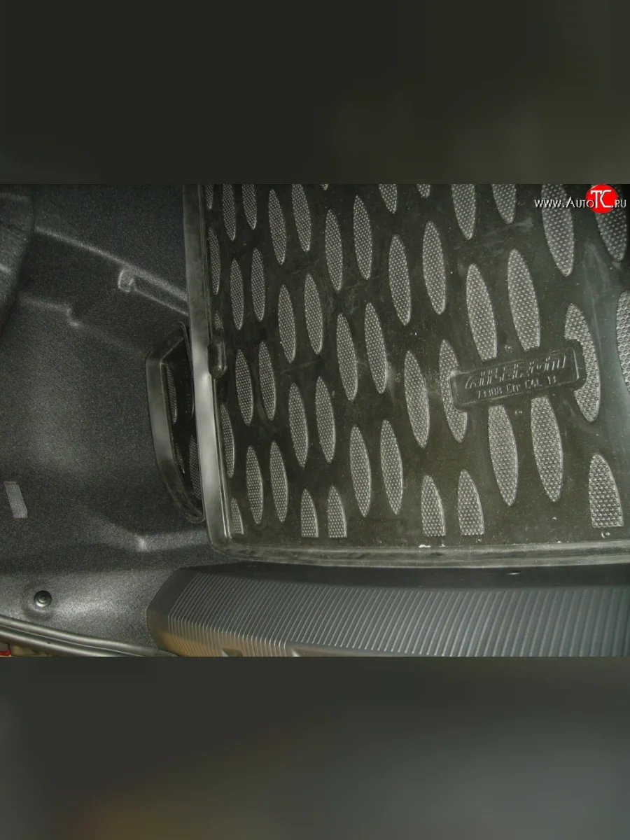 Коврик в багажник L (седан, 2 кармана) Aileron (полиуретан) CITROEN C4 B7 хэтчбэк 5 дв. (2011-2018)  в Самаре Самарской области
