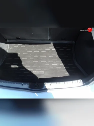 Коврик в багажник (хетчбек) Aileron (полиуретан) Datsun mi-DO хэтчбэк (2014-2021)