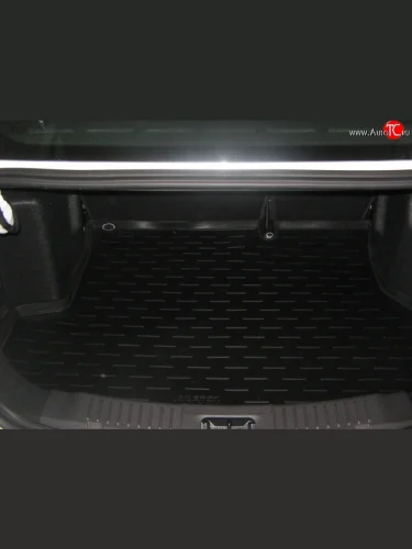 Коврик в багажник Aileron (полиуретан) Ford Fiesta 6 седан рестайлинг (2012-2019)