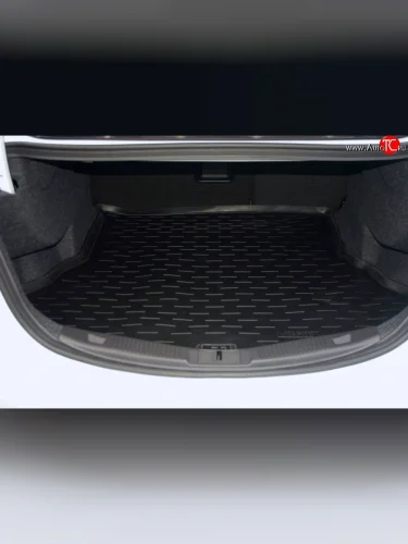 Коврик в багажник (седан) Aileron (полиуретан) Ford Mondeo MK5 CD391 дорестайлинг седан (2014-2018)