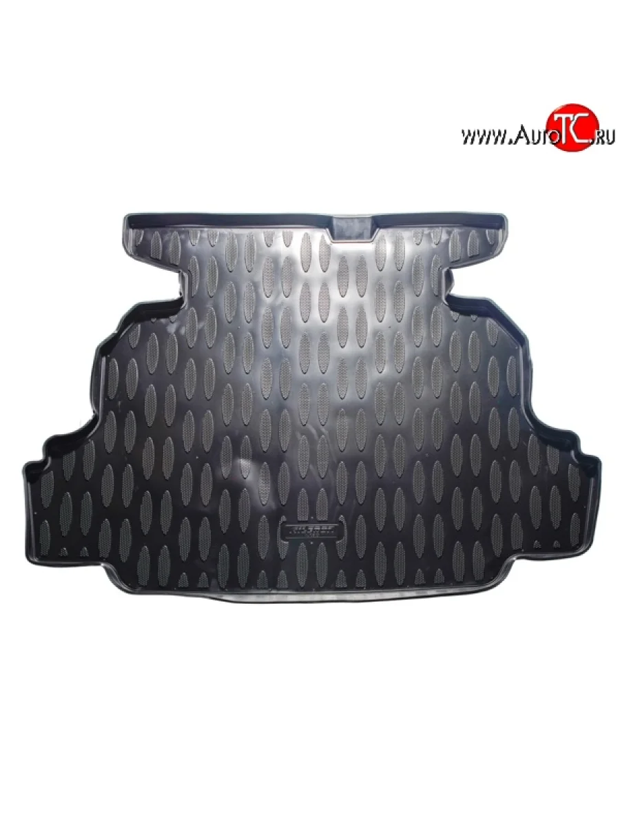 Коврик в багажник (седан) Aileron (полиуретан) Geely Emgrand EC7 седан дорестайлинг (2009-2016)  в Керчи Республика Крым