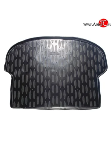Коврик в багажник (5 мест. багажник) Aileron (полиуретан) Hyundai Santa Fe DM дорестайлинг (2012-2016)