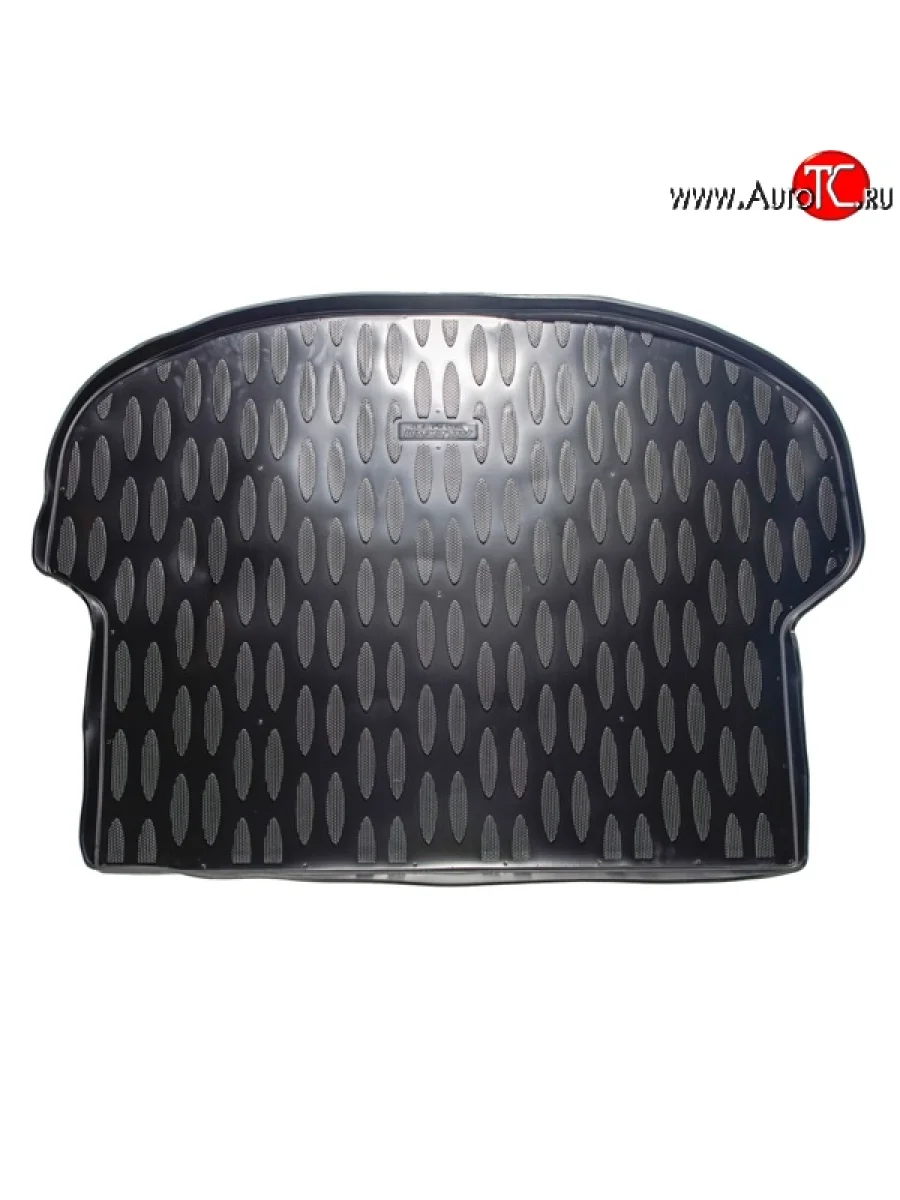 Коврик в багажник (5 мест. багажник) Aileron (полиуретан) Hyundai Santa Fe DM дорестайлинг (2012-2016)  в Керчи Республика Крым