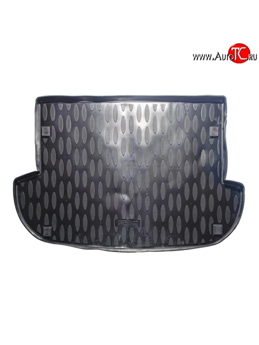Коврик в багажник Aileron (полиуретан) Hyundai Santa Fe CM дорестайлинг (2006-2009)  в Керчи Республика Крым