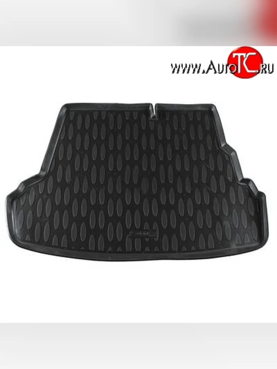 Коврик в багажник (компл. Optima, Comfort) Aileron (полиуретан) Hyundai Solaris RBr седан дорестайлинг (2010-2014)  с доставкой в г. Самара