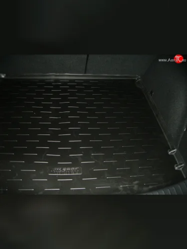 Коврик в багажник (1 карман) Aileron (полиуретан) Mazda 3/Axela BM дорестайлинг, хэтчбэк (2013-2016)