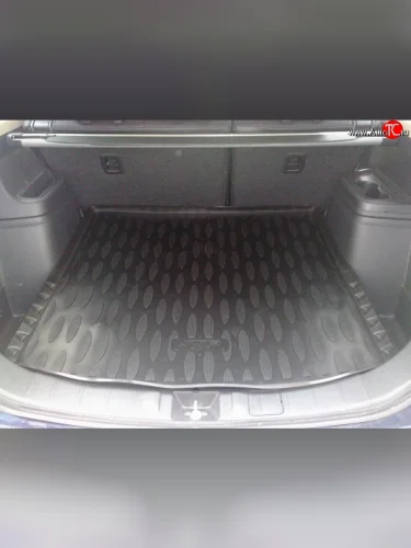 Коврик в багажник (с органайзером) Aileron (полиуретан) Mitsubishi Outlander GF дорестайлинг (2012-2014)