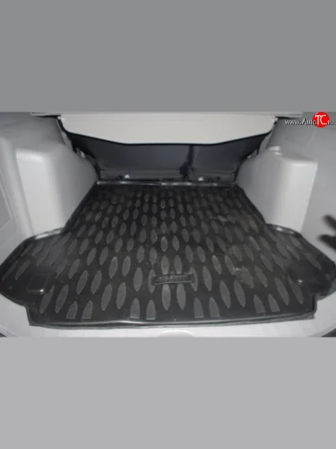 Коврик в багажник Aileron (полиуретан) Mitsubishi Pajero Sport PB дорестайлинг (2008-2013)