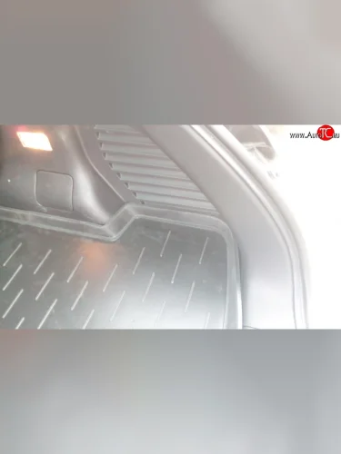 Коврик в багажник 2WD (рестайлинг) Aileron (полиуретан) Nissan Juke  1 YF15 (2010-2014) дорестайлинг