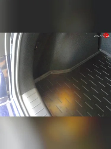 Коврик в багажник (хетчбек) Aileron (полиуретан) Nissan Tiida 2 C12 хэтчбек (2011-2019)