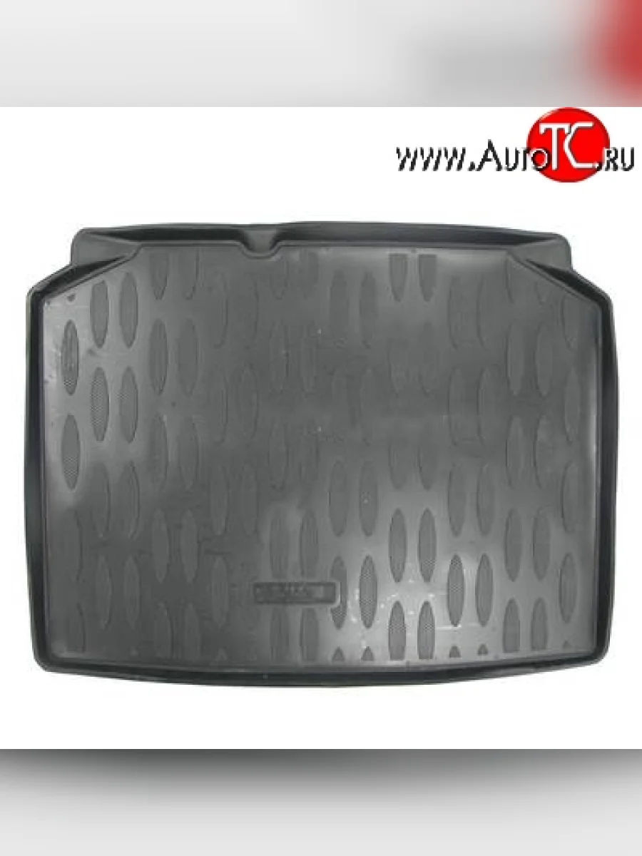 Коврик в багажник (хетчбек) Aileron (полиуретан) Skoda Fabia Mk2 универсал дорестайлинг (2007-2010)  в Перми Пермском крае