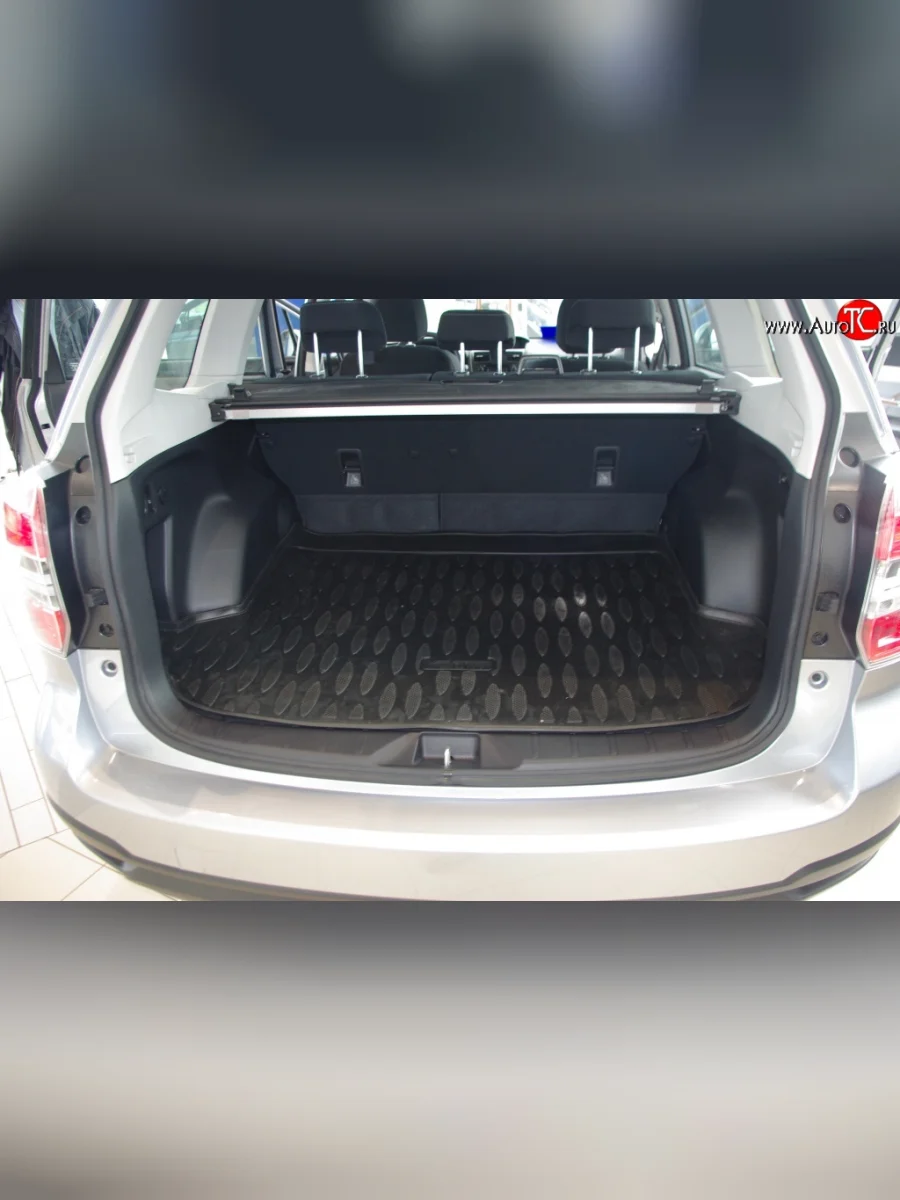 Коврик в багажник Aileron (полиуретан) Subaru Forester SJ дорестайлинг (2012-2016)  в Самаре Самарской области