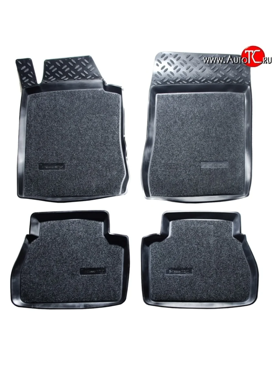 Комплект ковриков в салон Aileron 4 шт. (полиуретан, покрытие Soft) Mercedes-Benz E-Class W210 универсал рестайлинг (1999-2003)  с доставкой в г. Керчь