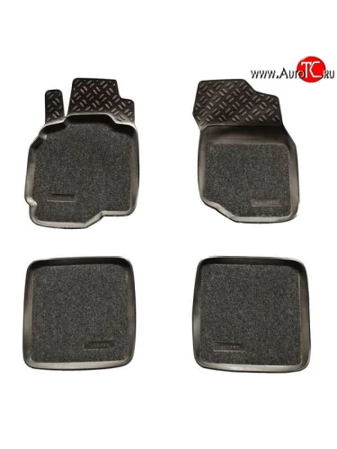 Комплект ковриков в салон Aileron 4 шт. (полиуретан, покрытие Soft) Mitsubishi Lancer 9 CS седан 1-ый рестайлинг (2003-2005)