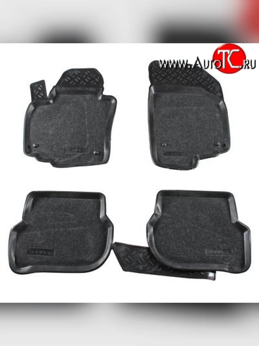 Комплект ковриков в салон Aileron 4 шт. (полиуретан, покрытие Soft) Volkswagen Golf Plus 5 (2004-2009)  в Воронеже Воронежской области