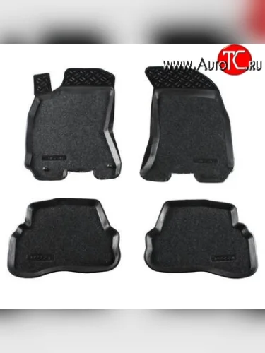 Комплект ковриков в салон Aileron 4 шт. (полиуретан, покрытие Soft) Volkswagen Passat B5 универсал дорестайлинг (1996-2000)