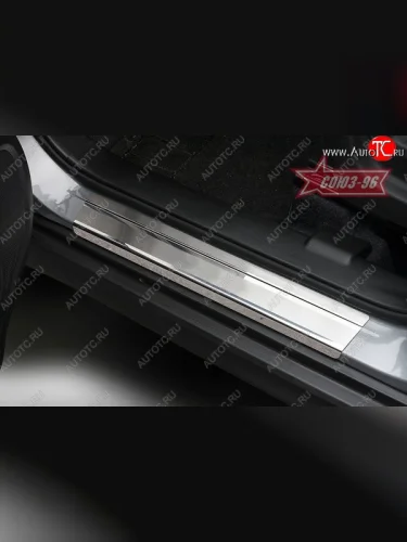 Накладки на внутренние пороги Souz-96 Suzuki Vitara  LY (2015-2025) дорестайлинг, рестайлинг