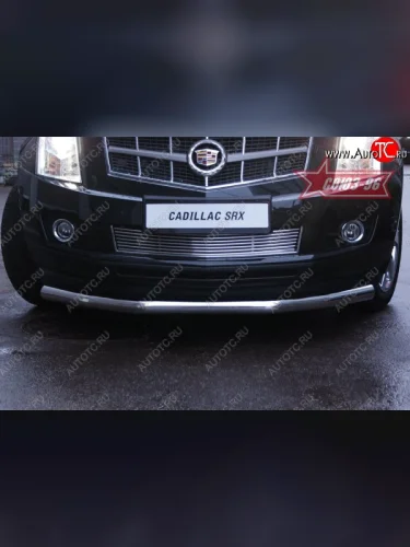 Декоративный элемент воздухозаборника Souz-96 (d10) Cadillac SRX дорестайлинг (2010-2012)