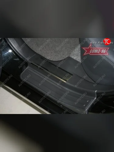 Накладки на внутреннюю пластиковую часть порога Souz-96 Chevrolet Epica  V250 (2006-2012)