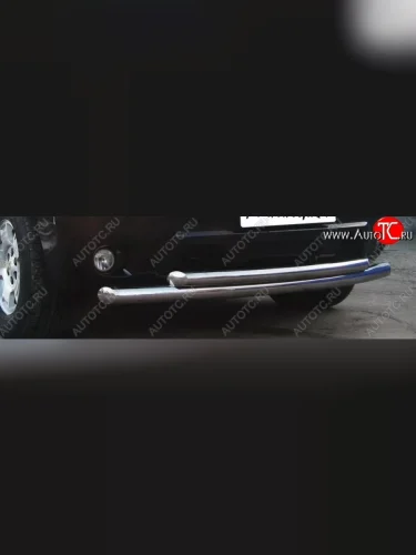 Защита переднего бампера двойная Souz-96 (d60/60) Chevrolet Tahoe  GMT900 (2006-2013) 5 дв.