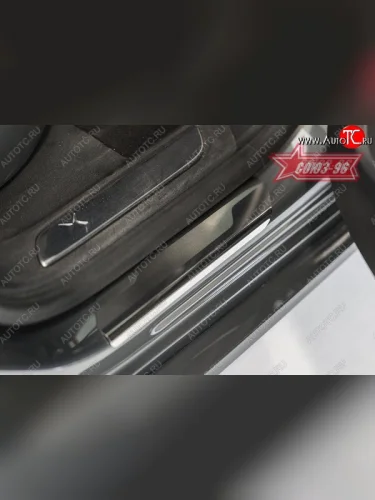 Накладки на внутренние пороги Souz-96 CITROEN DS5 PF2 хэтчбэк (2011-2015)